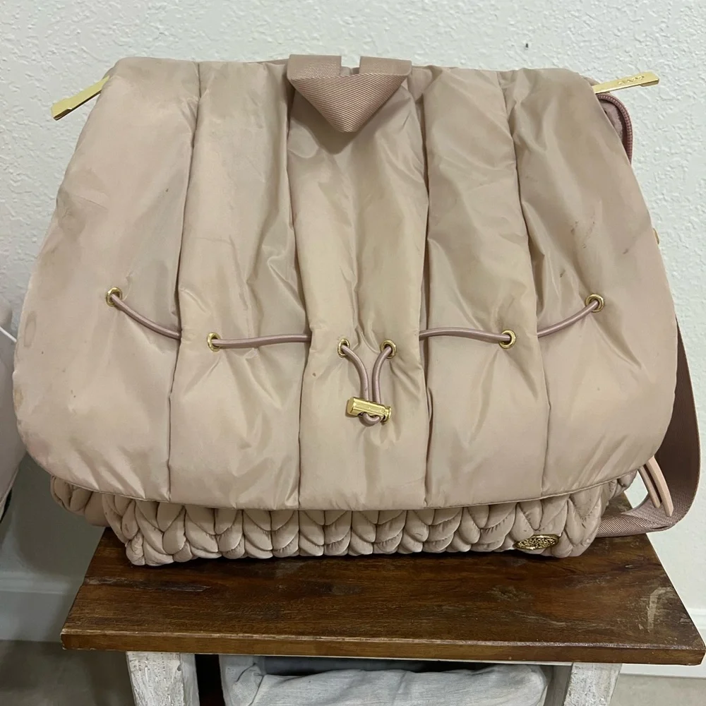 HAPP Levy Backpack in Dusty Rose Baby Bag Diaper Bag